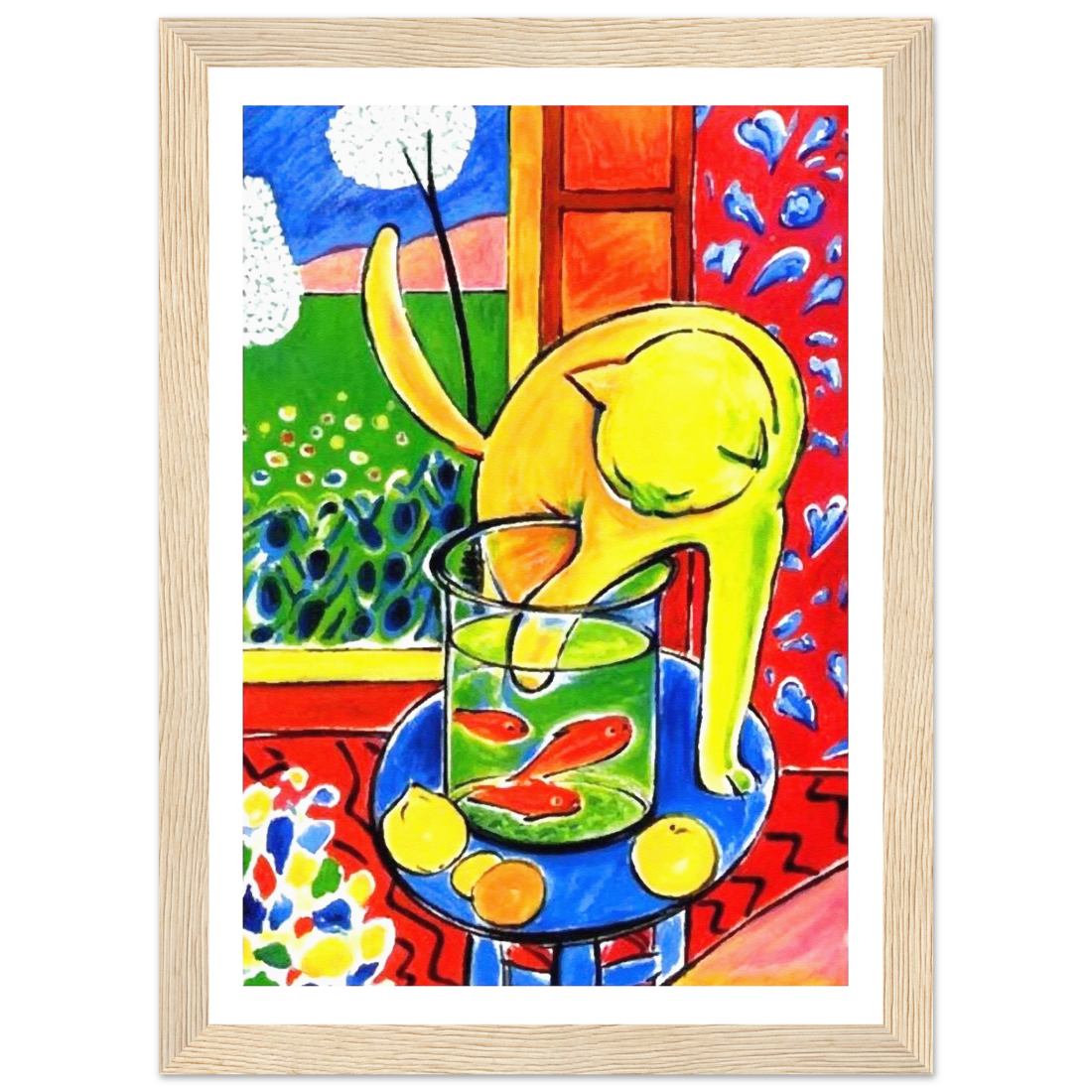 Henri Matisse the Cat with Red Fishes 1914 poster-7