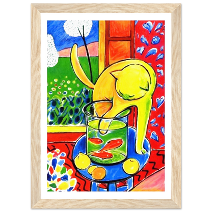 Henri Matisse the Cat with Red Fishes 1914 poster-7