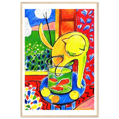 Henri Matisse the Cat with Red Fishes 1914 poster-17