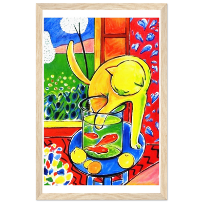 Henri Matisse the Cat with Red Fishes 1914 poster-3