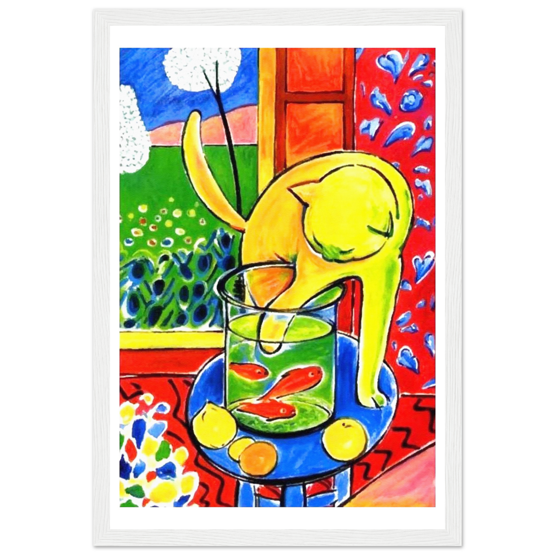 Henri Matisse the Cat with Red Fishes 1914 poster-12