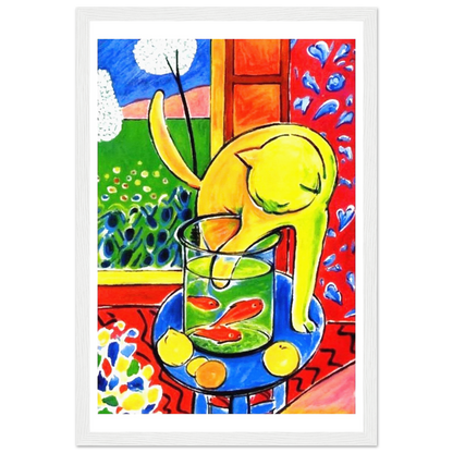 Henri Matisse the Cat with Red Fishes 1914 poster-12