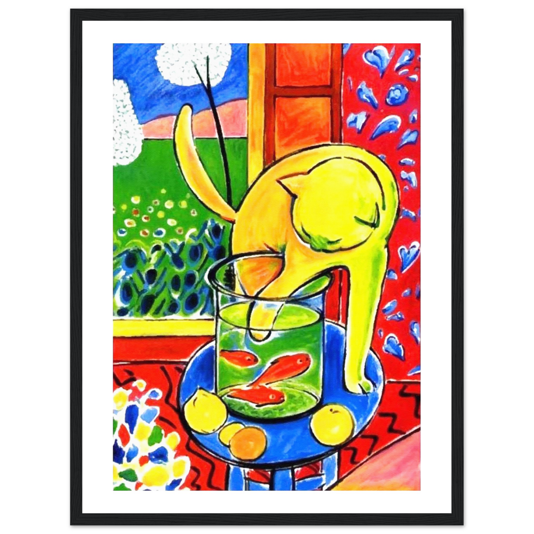 Henri Matisse the Cat with Red Fishes 1914 poster-14