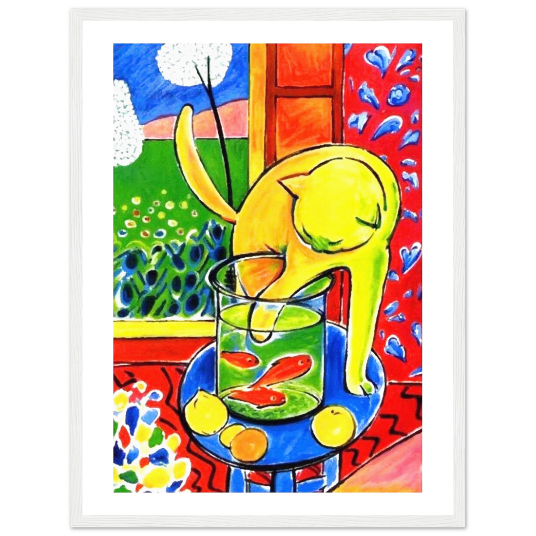 Henri Matisse the Cat with Red Fishes 1914 poster-4
