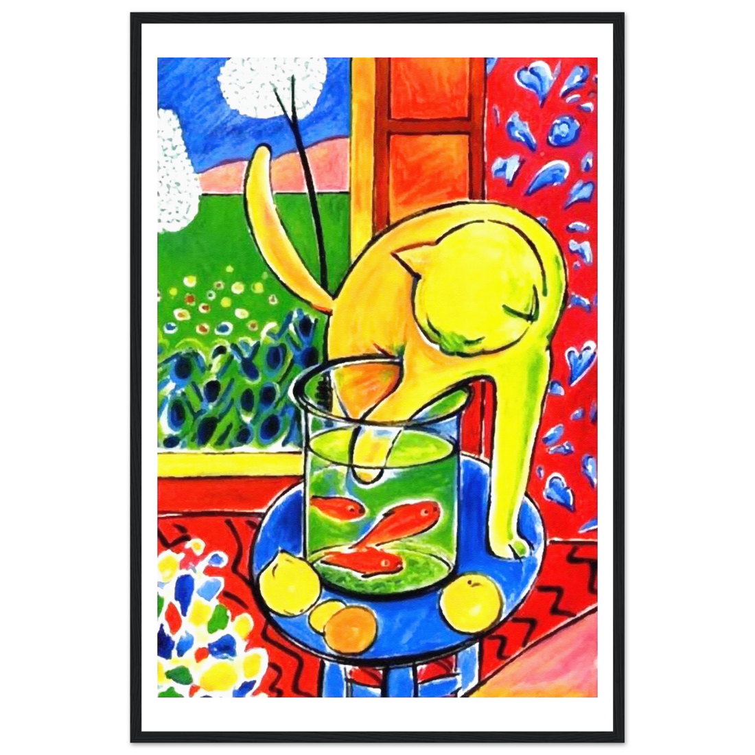 Henri Matisse the Cat with Red Fishes 1914 poster-0