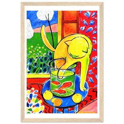 Henri Matisse the Cat with Red Fishes 1914 poster-11