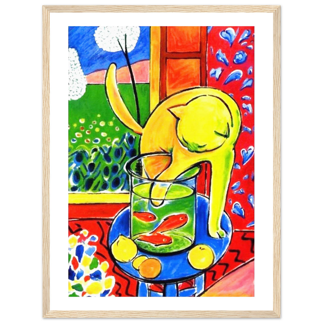 Henri Matisse the Cat with Red Fishes 1914 poster-15