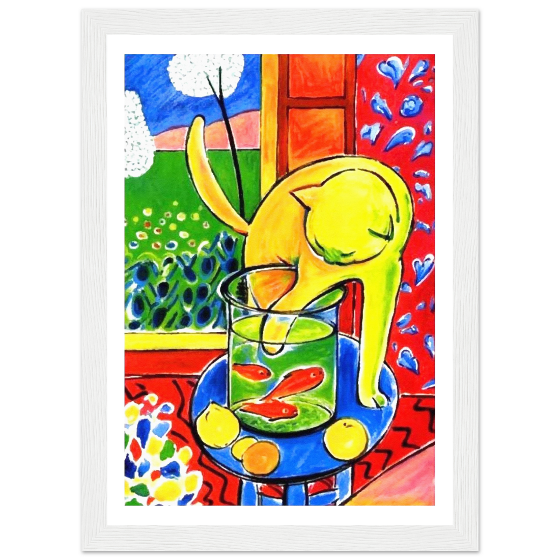 Henri Matisse the Cat with Red Fishes 1914 poster-8