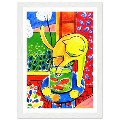 Henri Matisse the Cat with Red Fishes 1914 poster-8