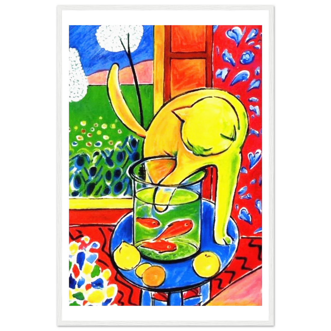Henri Matisse the Cat with Red Fishes 1914 poster-18