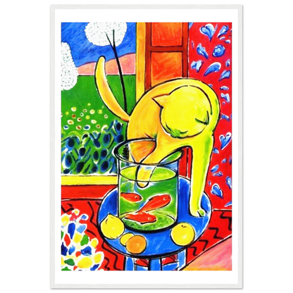 Henri Matisse the Cat with Red Fishes 1914 poster-18