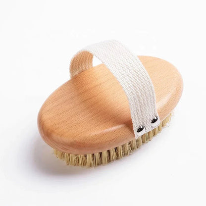 Plastic Free Natural Sisal Body Brush - Zero Waste Organic Exfoliating Dry Body Brush - Eco Friendly Sustainable Bathroom-3