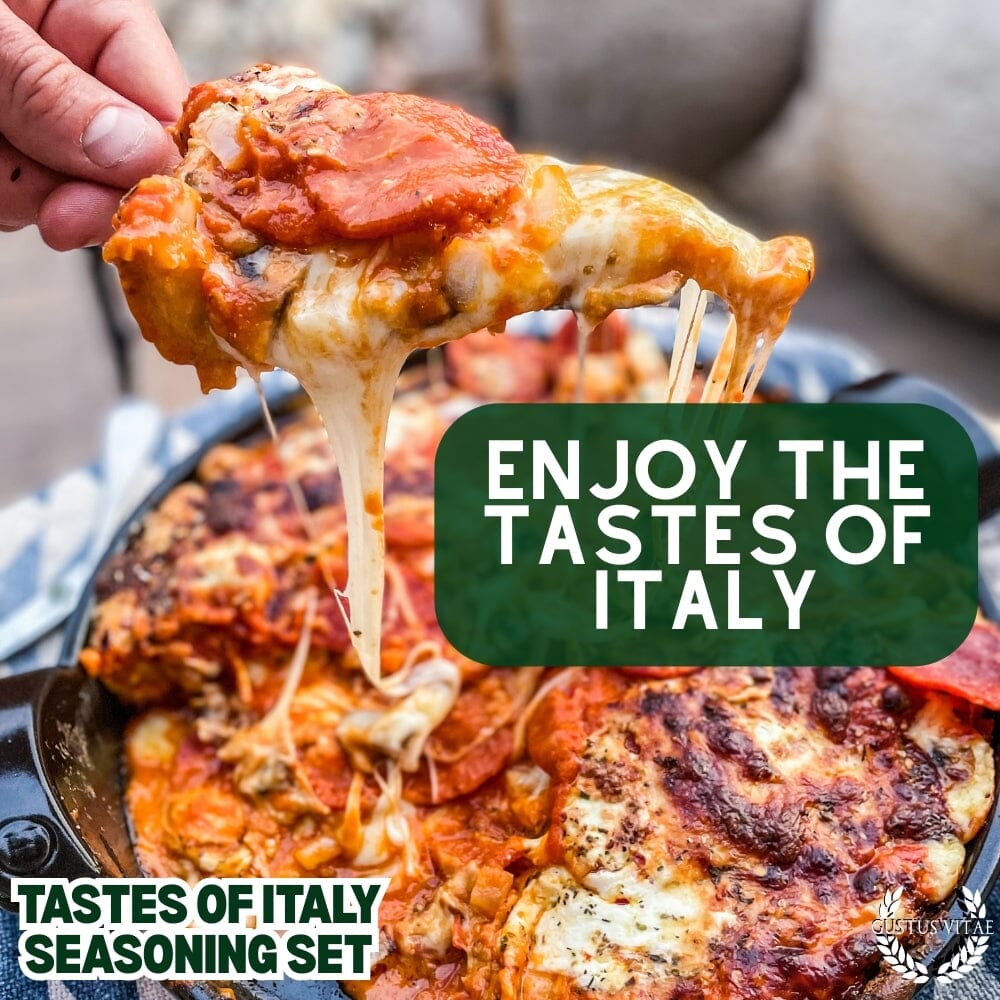 Italian Seasoning Gift Set - Tastes of Italy - Artisanal Spice Blends Six Pack-1