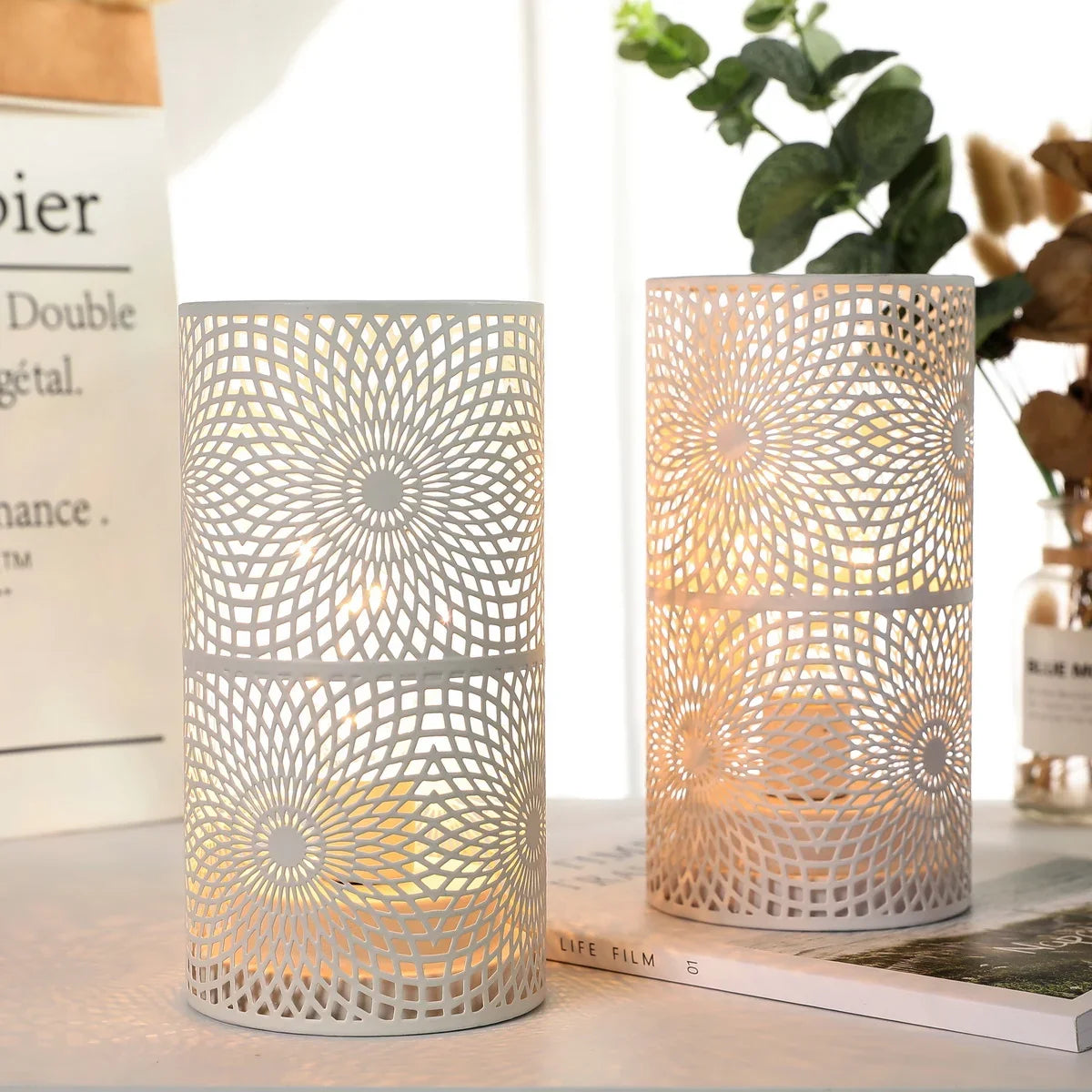 Battery Powered Table lamp（Set of 2）-0