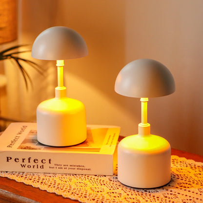 Set of 2 Rechargeable Mushroom Lamps-1