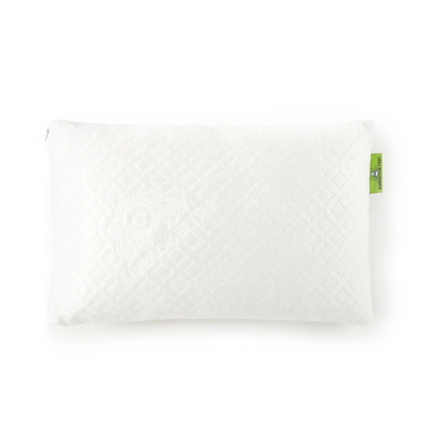 White Bamboo Lumbar Pillow – Essentials (Support, 13x18)