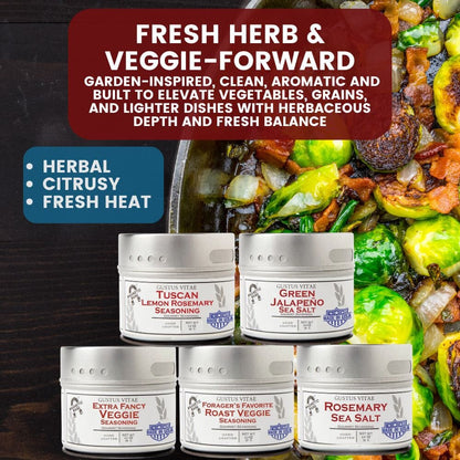 Luxury Pantry Refresh | House Favorites Seasonings & Sea Salts | Set of 20 Tins-4