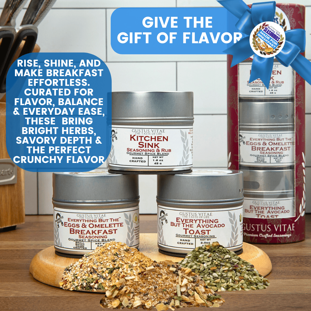 Made for Breakfast: The Morning Table Seasonings | Gift Pack Set of 3-1