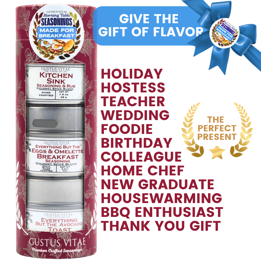 Made for Breakfast: The Morning Table Seasonings | Gift Pack Set of 3-3