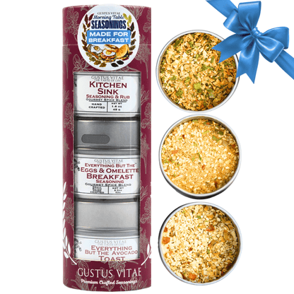 Made for Breakfast: The Morning Table Seasonings | Gift Pack Set of 3-0