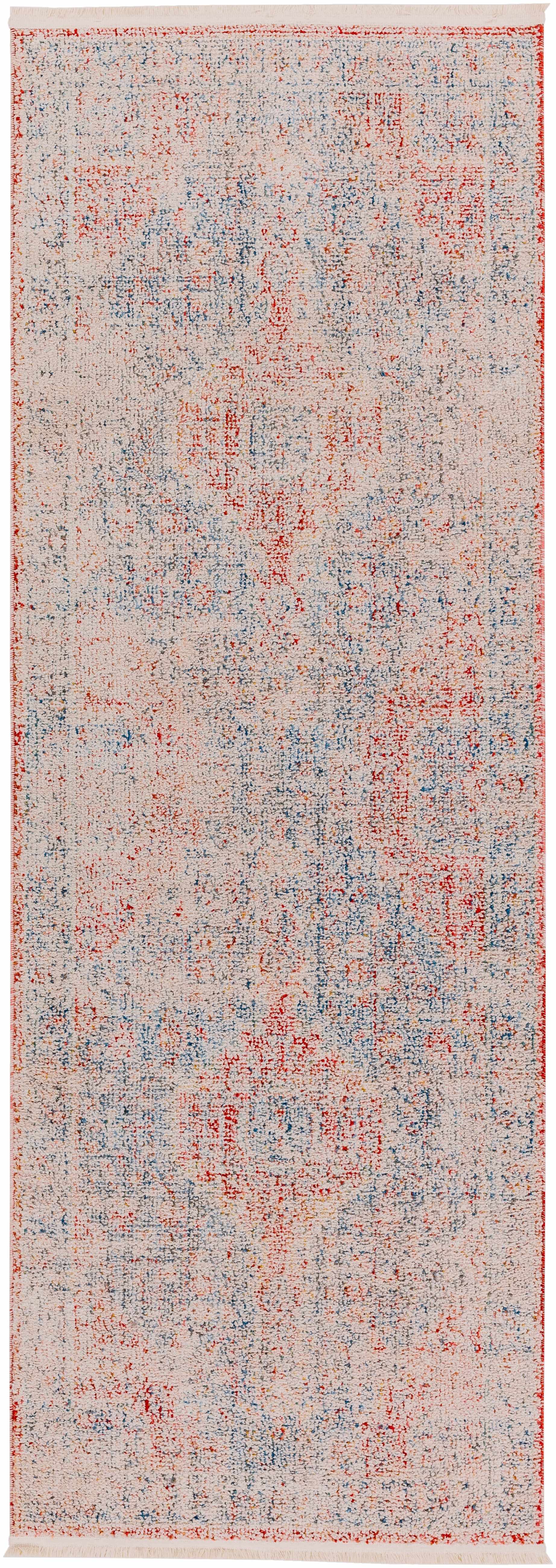 Akio Red & Blue Area Rug - Clearance-5