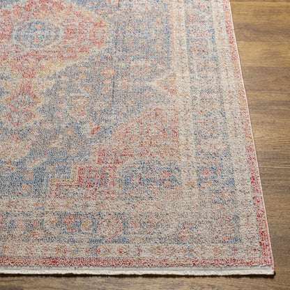 Akio Red & Blue Area Rug - Clearance-4
