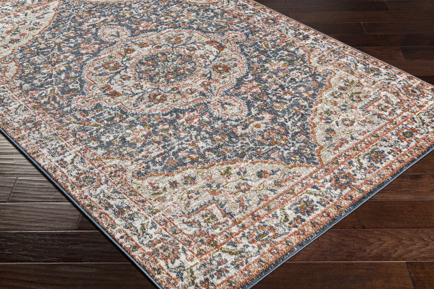 Okiot Traditional Area Rug - Clearance-4