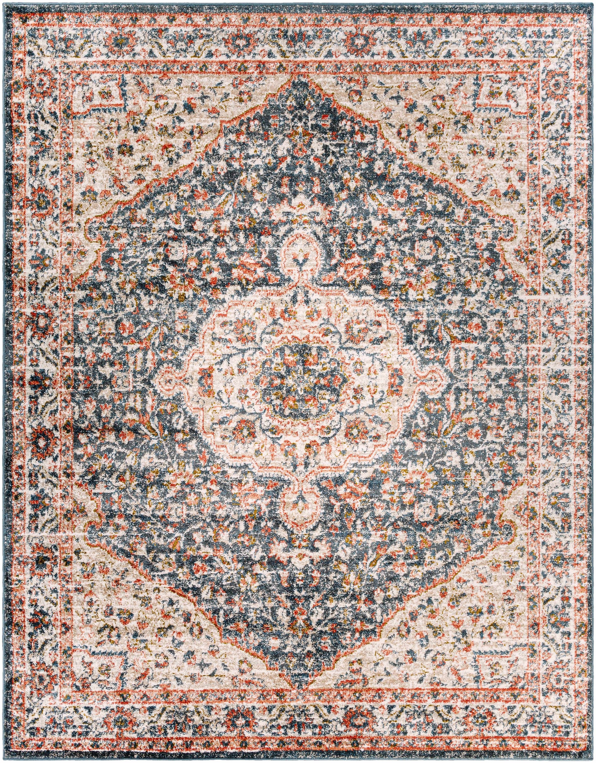Okiot Traditional Area Rug - Clearance-5