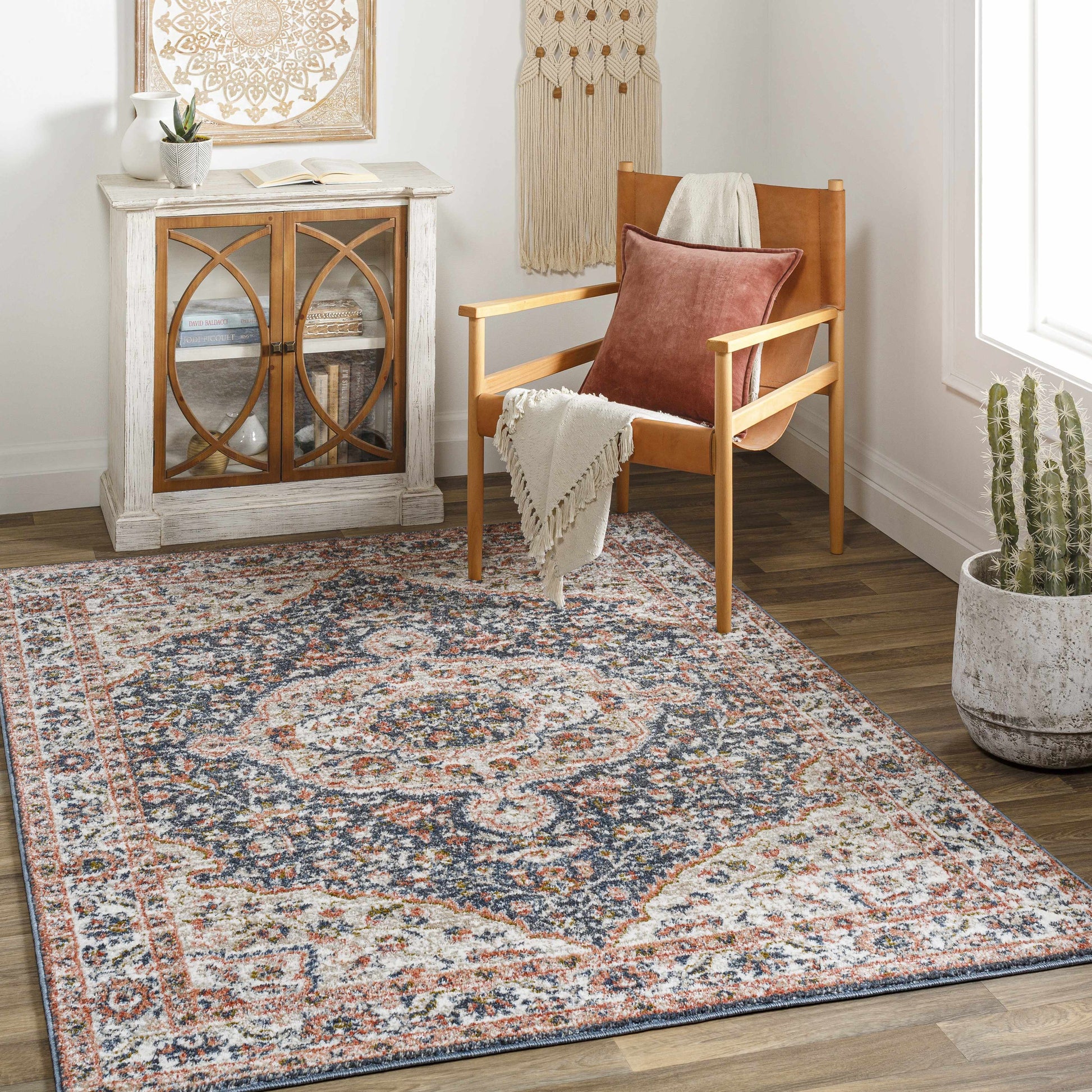 Okiot Traditional Area Rug - Clearance-1