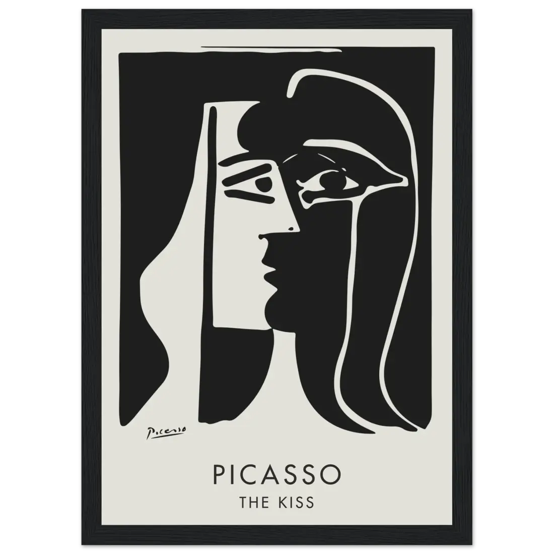 Pablo Picasso the Kiss artwork poster-2