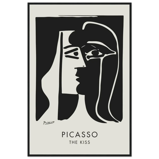 Pablo Picasso the Kiss artwork poster-0