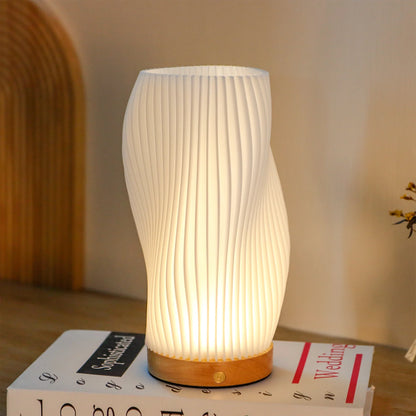 9”H Touch Table Lamp 3D-Printing(Spiral)-1