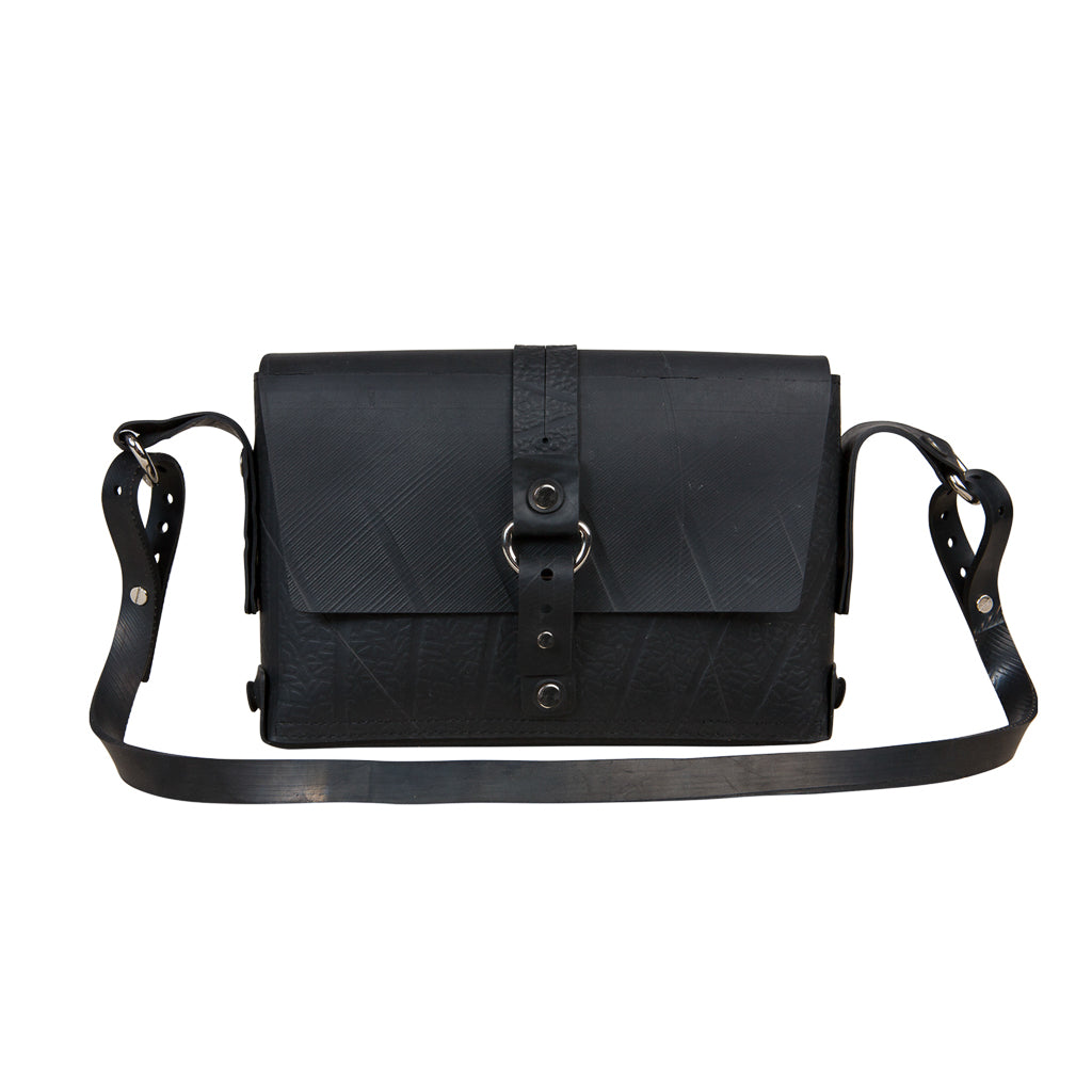 Reina Recycled Rubber Vegan Handbag-0