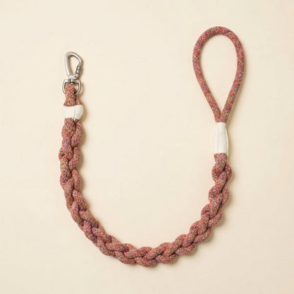 New: Handcrafted Rose Ember Dog Leash | Sustainable | Stylish-1