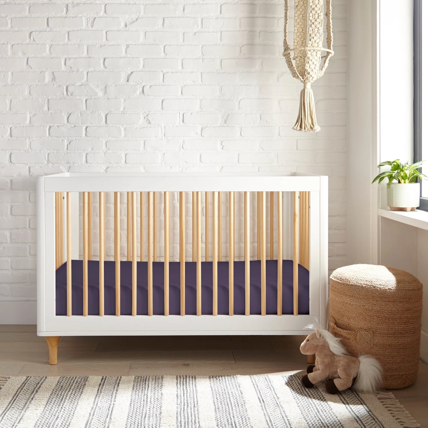 Bamboo Crib Sheet – Cooling Bamboo Crib Fitted Sheet (100% Bamboo Viscose)