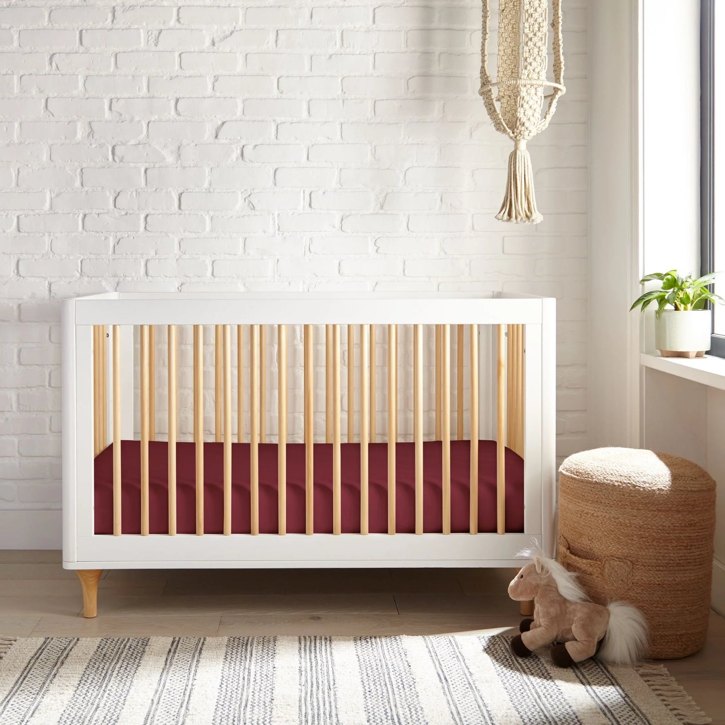 Bamboo Crib Sheet – Cooling Bamboo Crib Fitted Sheet (100% Bamboo Viscose)