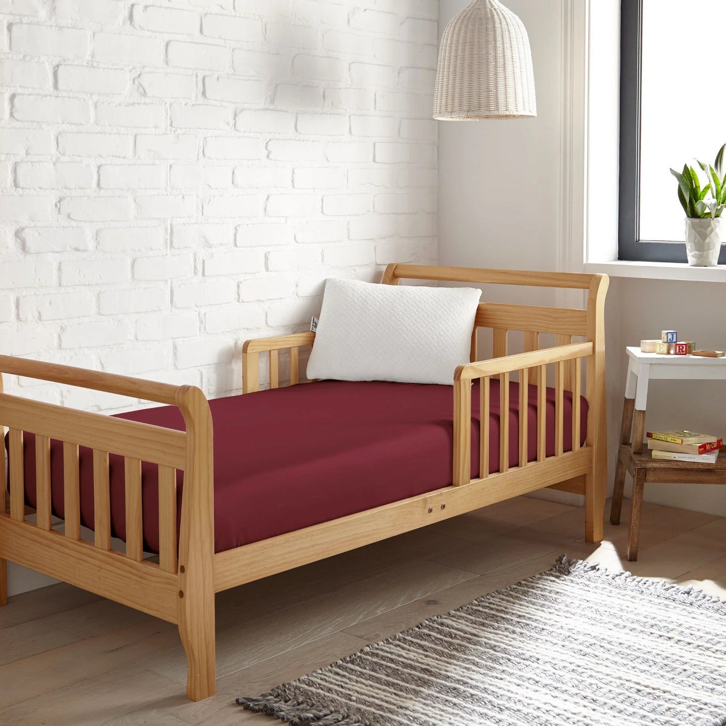 Bamboo Crib Sheet – Cooling Bamboo Crib Fitted Sheet (100% Bamboo Viscose)