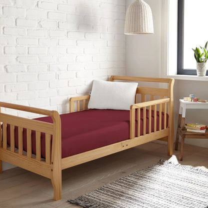 Bamboo Crib Sheet – Cooling Bamboo Crib Fitted Sheet (100% Bamboo Viscose)