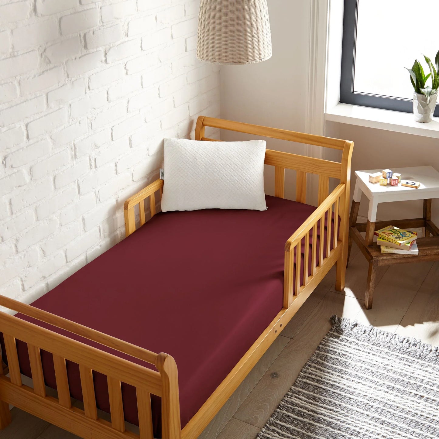 Bamboo Crib Sheet – Cooling Bamboo Crib Fitted Sheet (100% Bamboo Viscose)