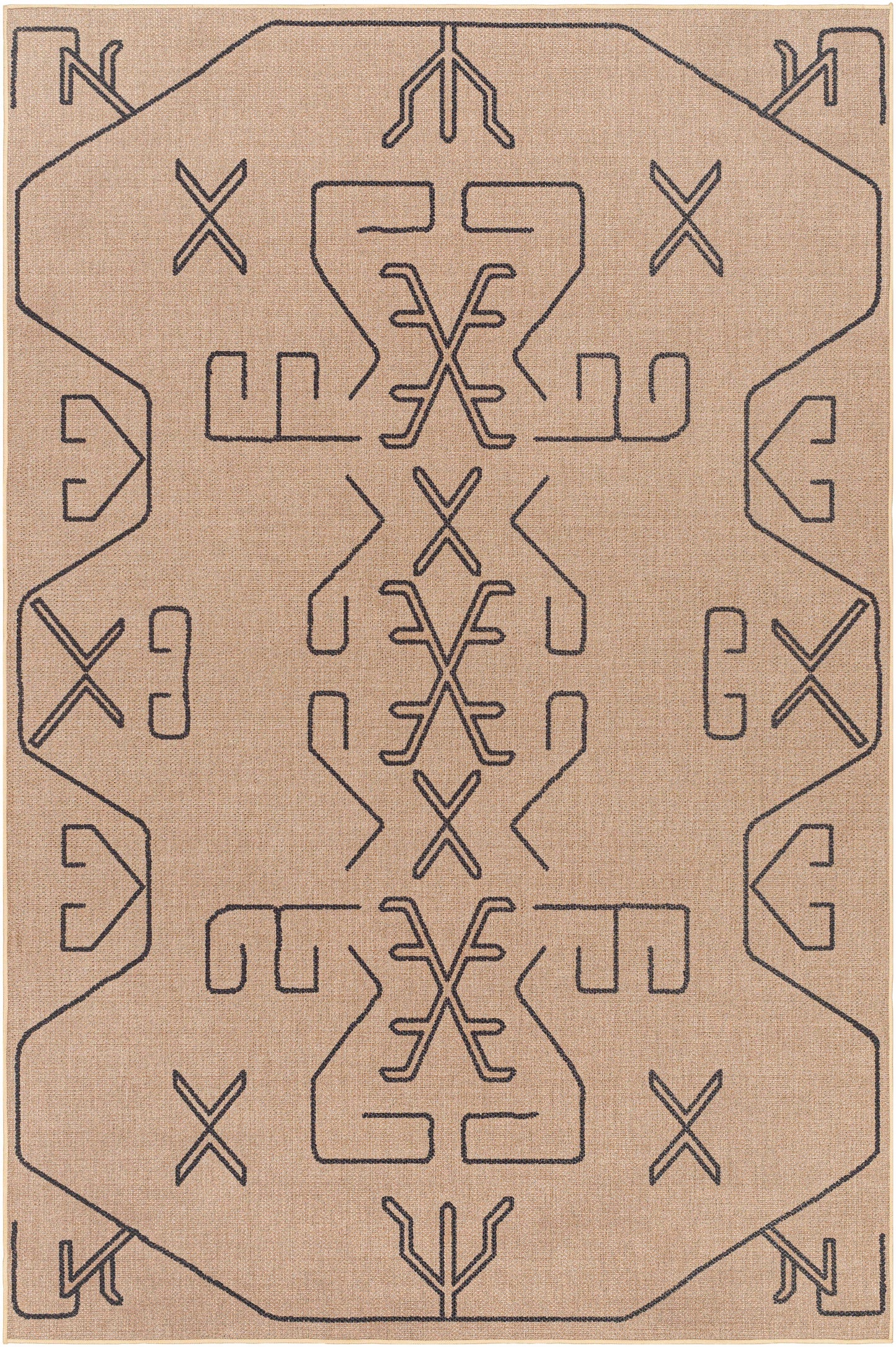 Hamid Washable Jutely Rug - Clearance-0