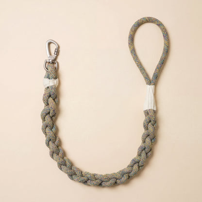New: Handcrafted Olive Dog Leash | Sustainable | Stylish-1