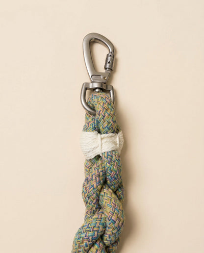 New: Handcrafted Olive Dog Leash | Sustainable | Stylish-2