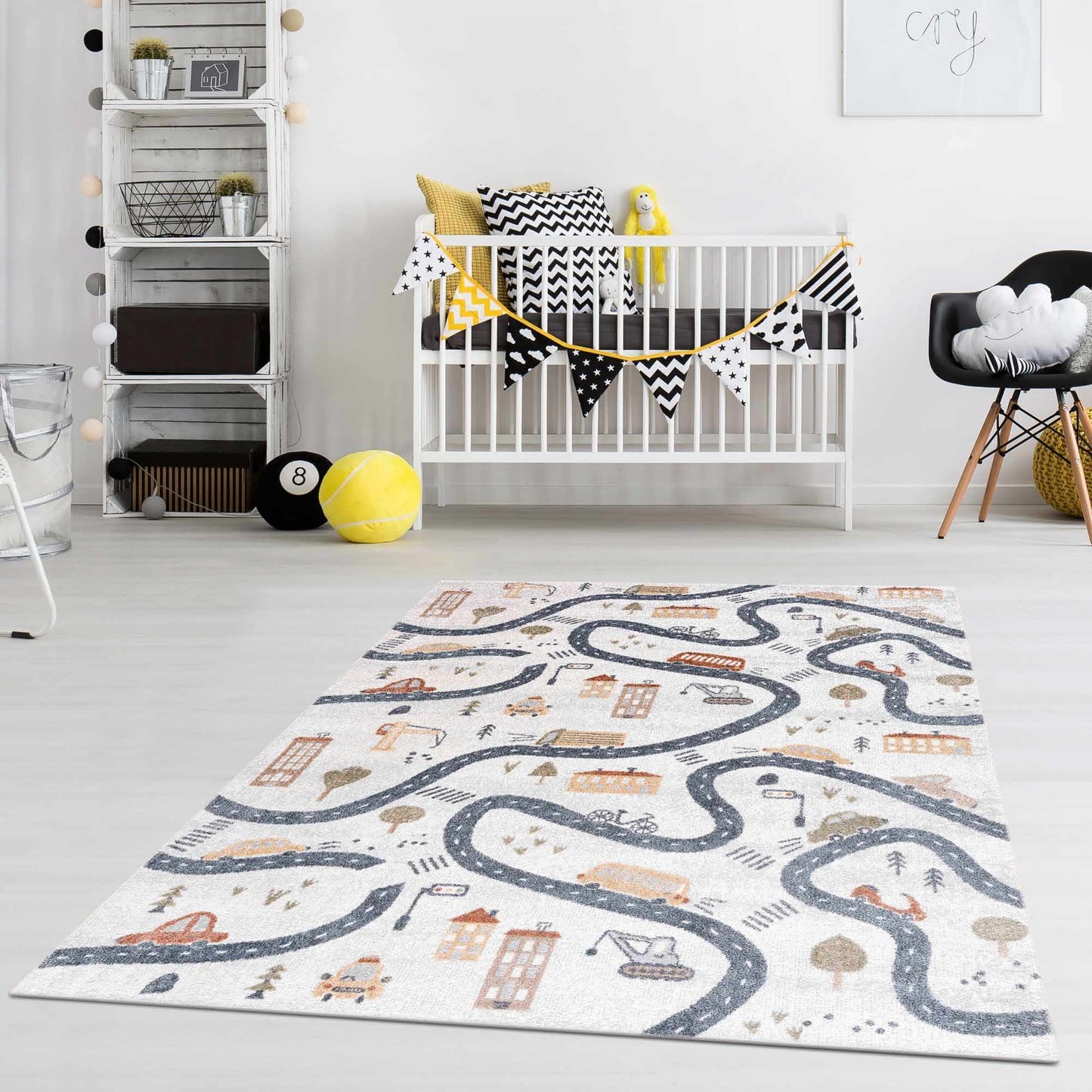Mave Roads Washable Rug for Kids-1