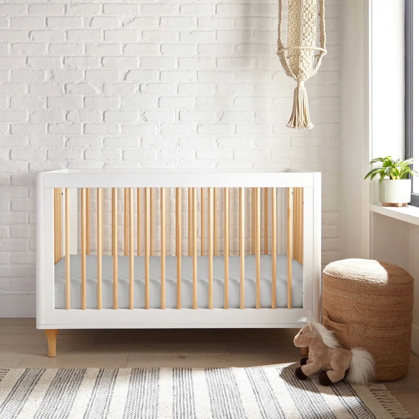 Bamboo Crib Sheet – Cooling Bamboo Crib Fitted Sheet (100% Bamboo Viscose)