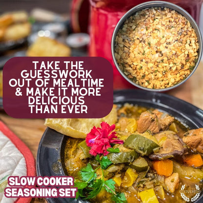 Slow Cooker Seasonings - 6 Spice Blends Gift Set-1