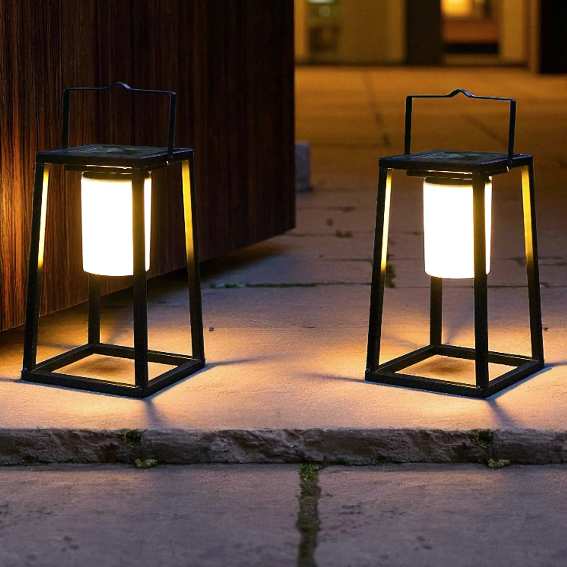 Outdoor Solar Lantern Portable Brightness Solar Lamp IP44 Waterproof-4