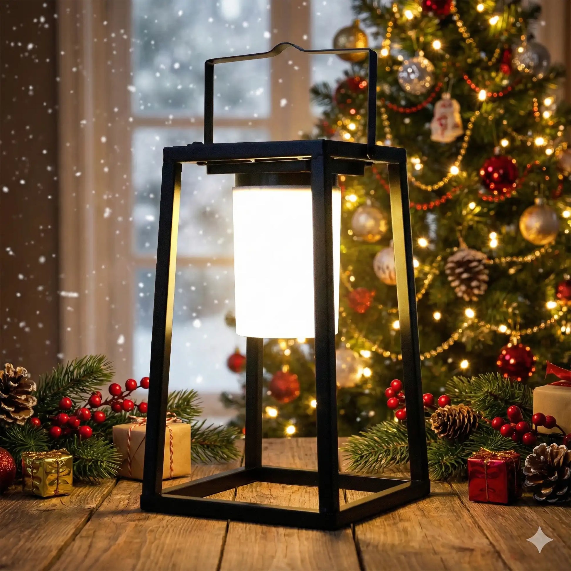 Outdoor Solar Lantern Portable Brightness Solar Lamp IP44 Waterproof-3