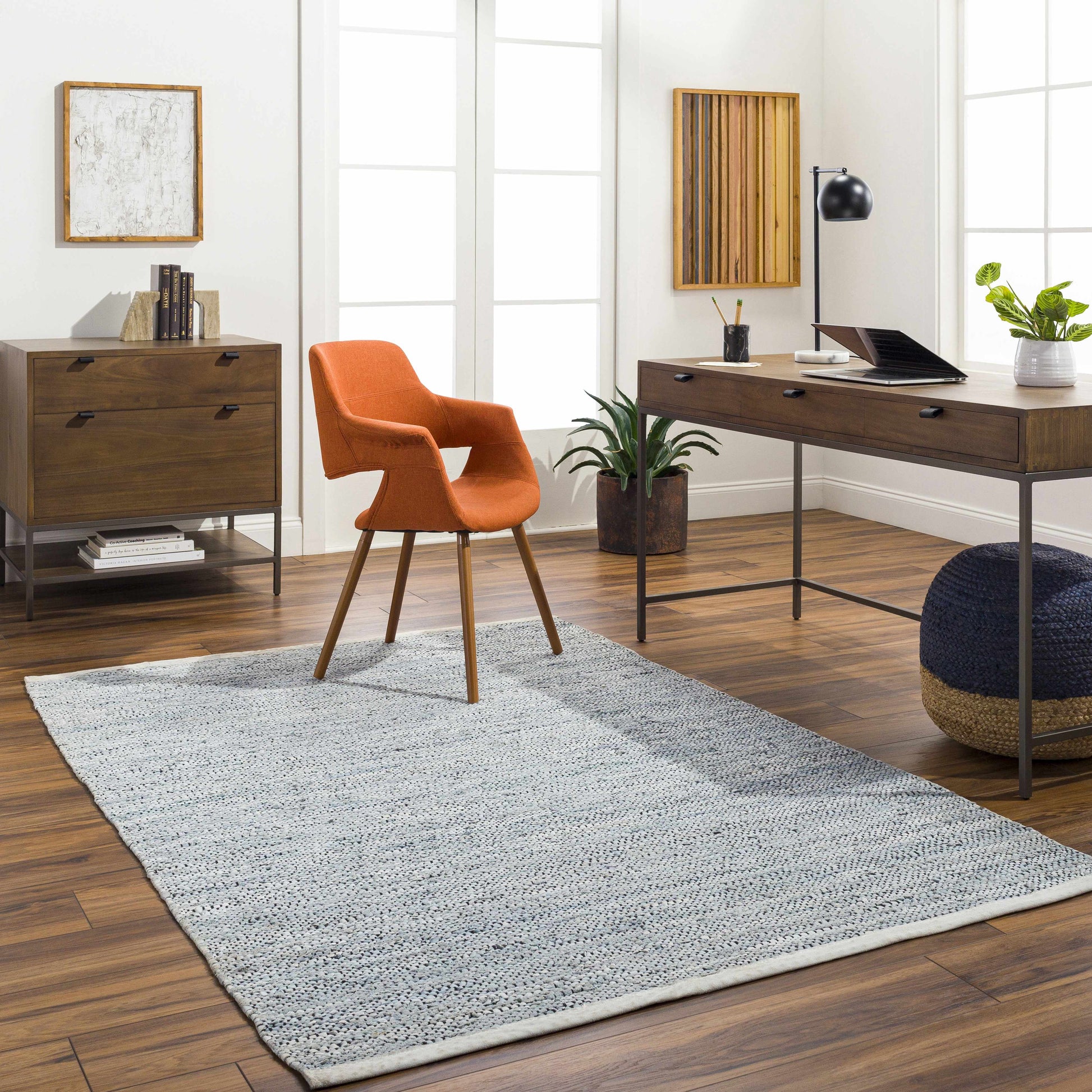 Aneko Cream Area Rug - Clearance-1