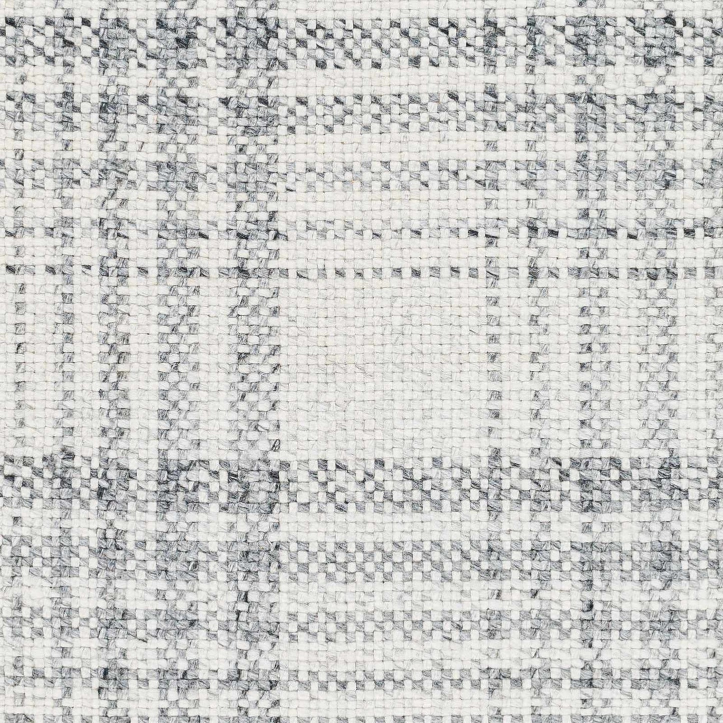 Inara Gray Plaid Area Rug - Clearance-3