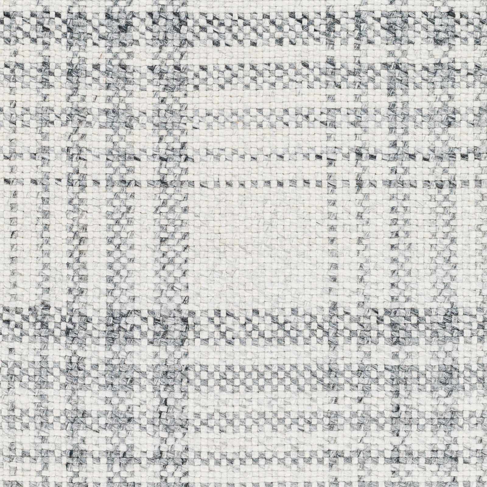 Inara Gray Plaid Area Rug - Clearance-3